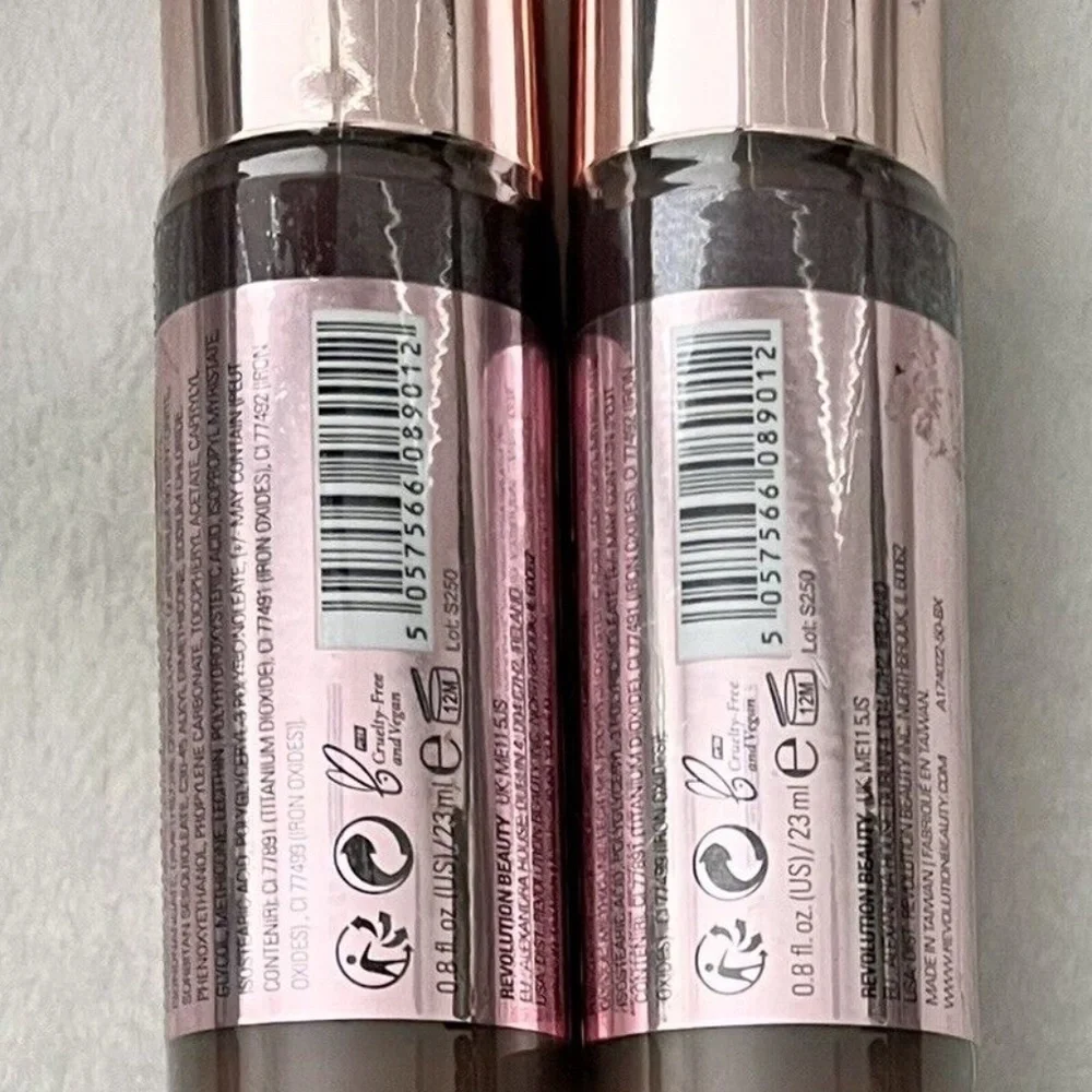2- Makeup Revolution Conceal & Define Foundation, Long Lasting/Matte Finish F18